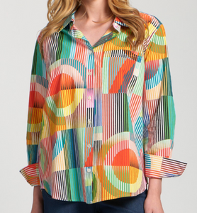 Boyfriend Button Up Top