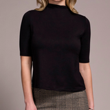 Funnel Neck Elbow Top