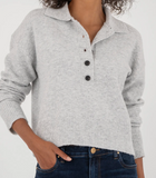 Lilia Button Front Sweater