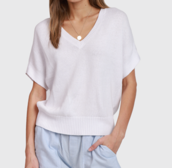 Deep V-Neck Sweater