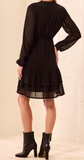 Long sleeve Dress with Front Detail