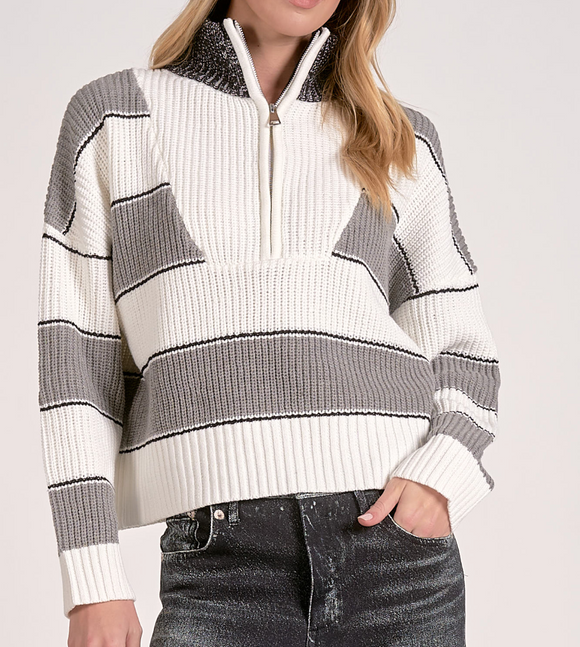 Zip Front Sweater