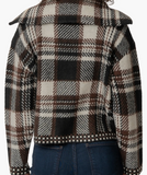Rue Zip Up Sweater Knit Jacket