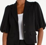 Balloon Sleeve Blazer