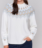 Raglan Sleeve Ski Sweater