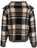 Rue Zip Up Sweater Knit Jacket