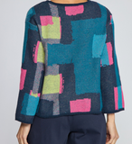 Collage Swing Pullover Sweater