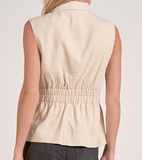 Button Front Summer Vest