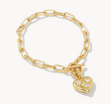 Penny Heart Chain Bracelet