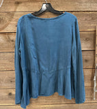 Raw Edge Pull Over Top