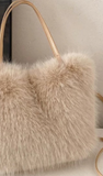 Furry Crossbody Handbag