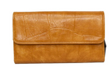 Faux Croc Mini Tri-fold Wallet