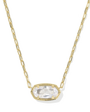 Elisa Luxe Short Pendant Necklace