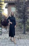 Long Sleeve Wrap Dress
