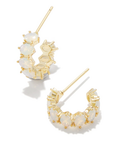 Cailin Crystal Huggie Earrings