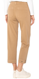 Utility Crop with Tab Hem
