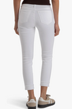 Amy Crop Straight Leg Roll Up Jean