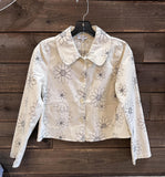 Daisy Embroidered Jacket