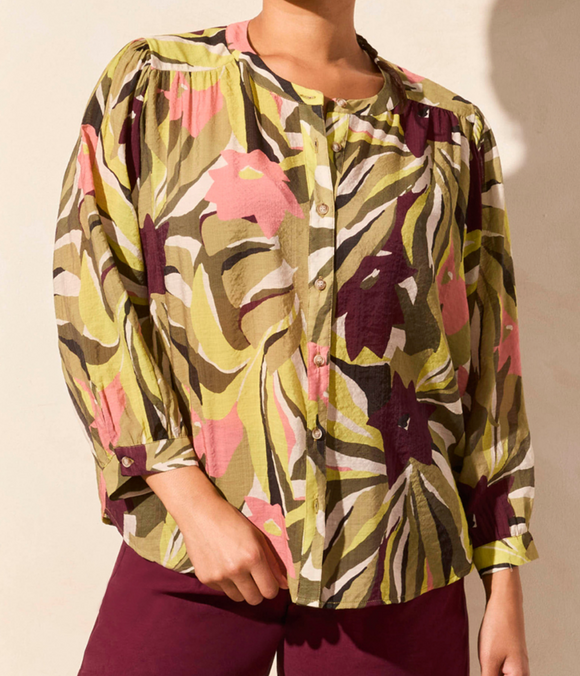 Flowy Dolman Sleeve Blouse