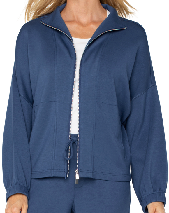 Zip Up Funnel Neck Jacket