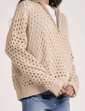 Arabella Chunky Zip Sweater