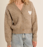 Cardigan with Heart