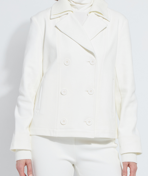 Maude Cropped Peacoat