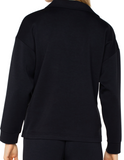 V-Neck Popover Sweatshirt