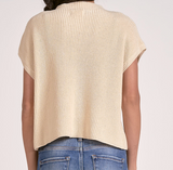 Cap Sleeve Pocket Sweater