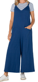 Wide Leg Crop Jumpsuit