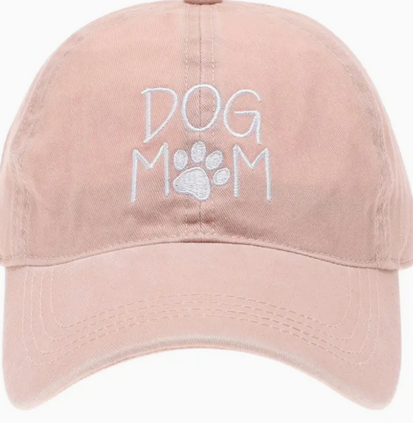Dog Mom Ball Cap
