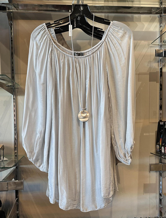 Scoop Neck Flowy Top