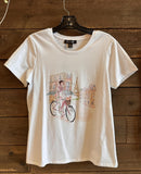 Embellished "Travel" T-Shirt