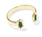 Elton Stepped Frame Cuff Bracelet