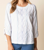 Chainstitch Embroidery Top