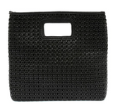 Rio Faux Cane Cutout Handle Tote