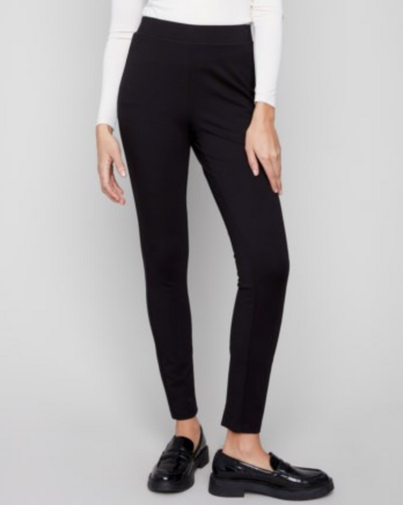 Pull On Ponte Skinny Pants