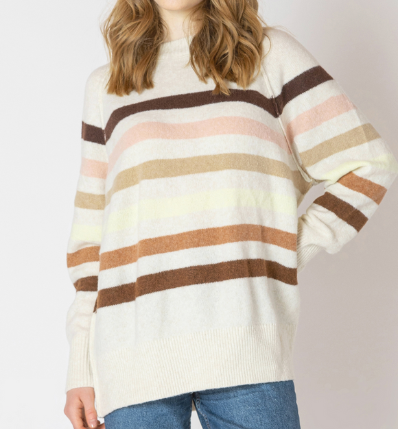 Oversized Striped Sweater