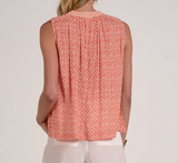 Printed Sleeveless Top