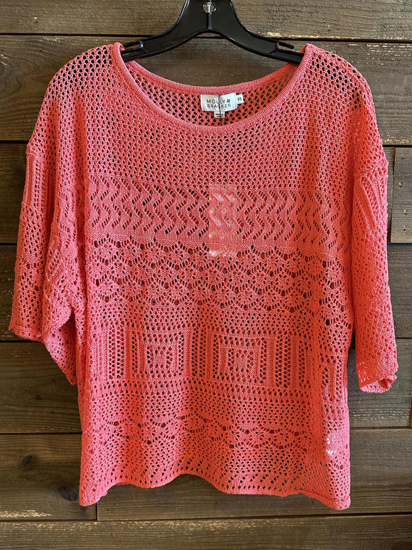 Scoop Neck Knit Sweater