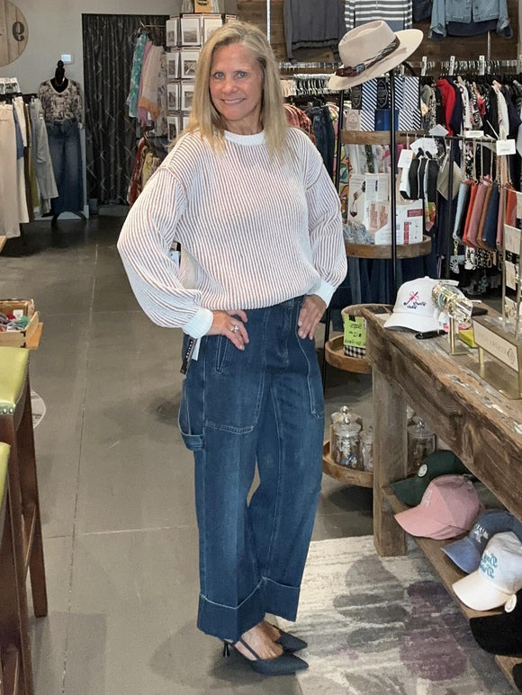 Audrey Carpenter Super Straight Jeans