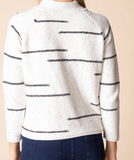 Harvest Tweed Funnel Neck Pullover Sweater