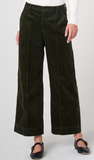 Mid Rise Crop Wide Leg with Pintuck