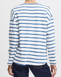Byramsi Striped Pullover Top