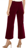 Corduroy Crop Wide Leg Pant