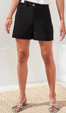 Fly Front High Rise Short with Pockets