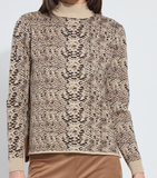 Declan Mock Neck Jacquard Sweater