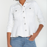 Fit and Flare Trucker Jaceket