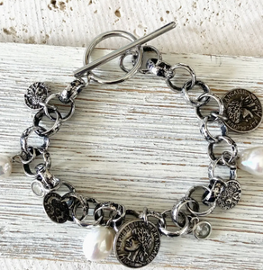Charm Coin Bracelet