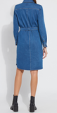 Knit Denim Schiffer Dress